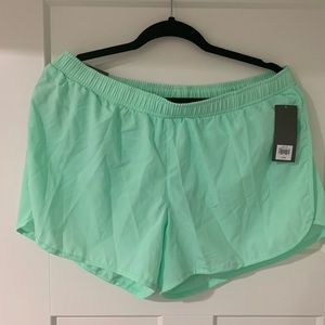 Minty/green athletic shorts